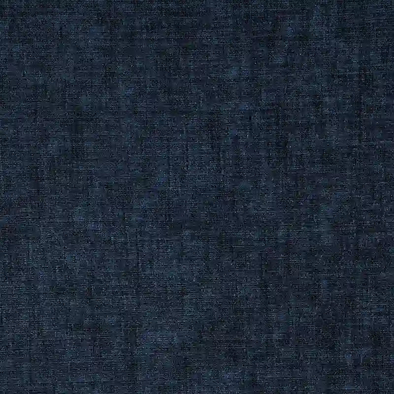 Canapé modulaire convertible 6 places en U en chenille bleue avec méridienne