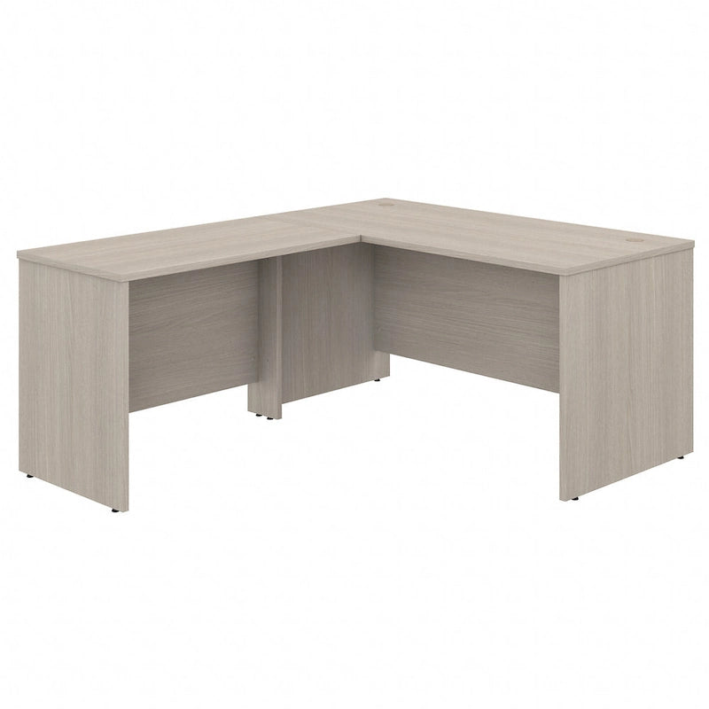 Bureau d'angle en L de 60 pouces (avec table latérale de 42 pouces)
