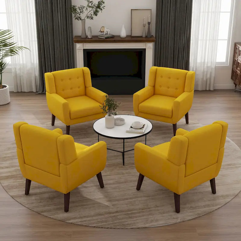 Fauteuil en coton pour salon