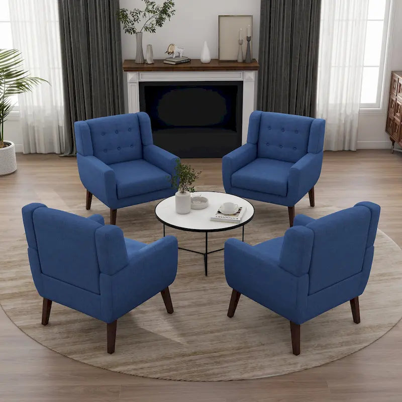 Fauteuil en coton pour salon