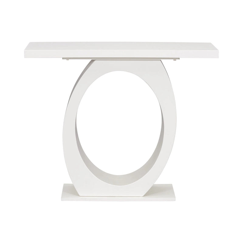 Une table d'entrée exquise et moderne, conçue pour des intérieurs élégants.