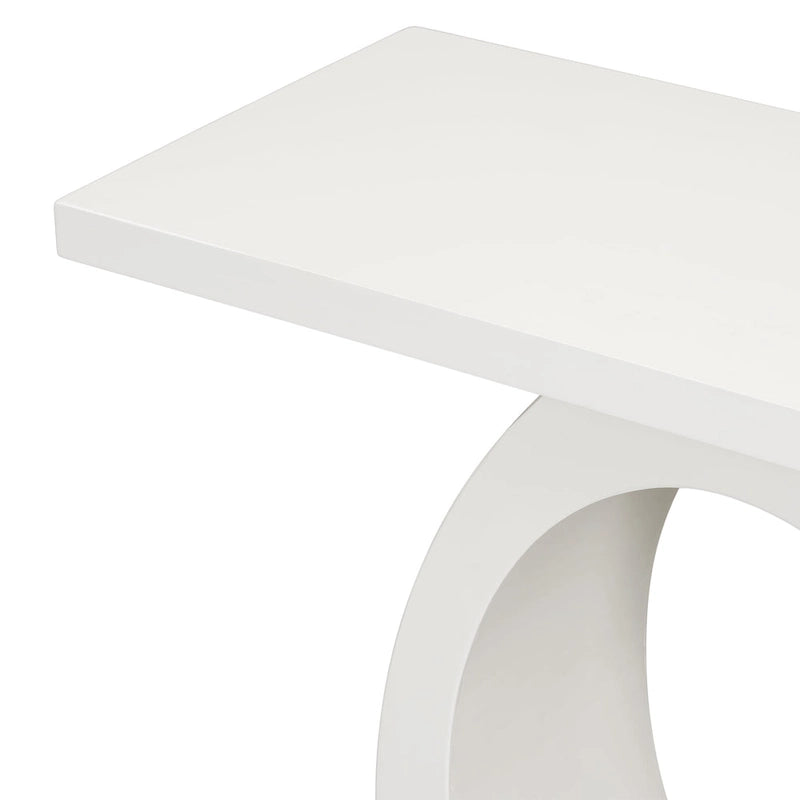 Une table d'entrée exquise et moderne, conçue pour des intérieurs élégants.