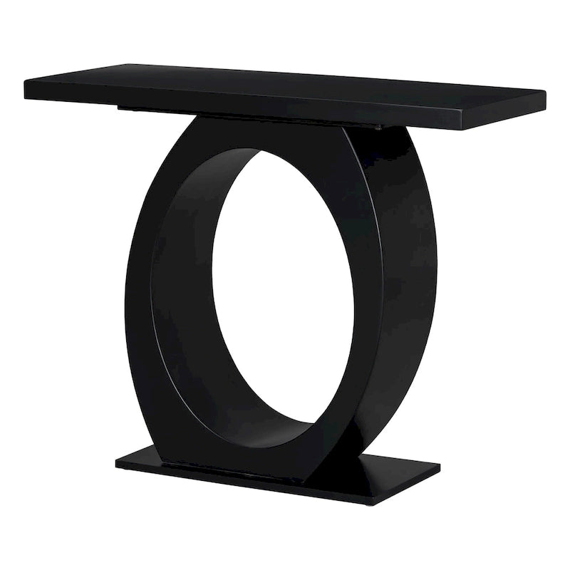 Une table d'entrée exquise et moderne, conçue pour des intérieurs élégants.