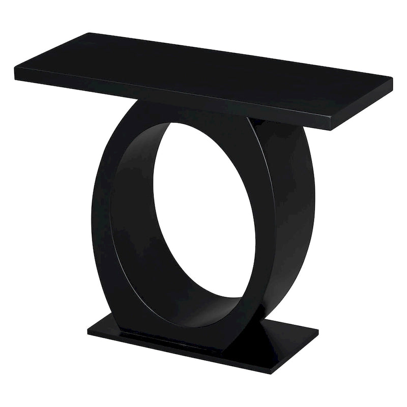 Une table d'entrée exquise et moderne, conçue pour des intérieurs élégants.