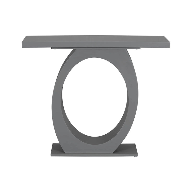 Une table d'entrée exquise et moderne, conçue pour des intérieurs élégants.