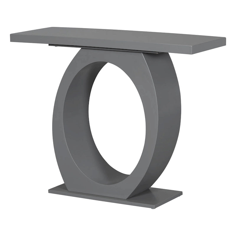 Une table d'entrée exquise et moderne, conçue pour des intérieurs élégants.