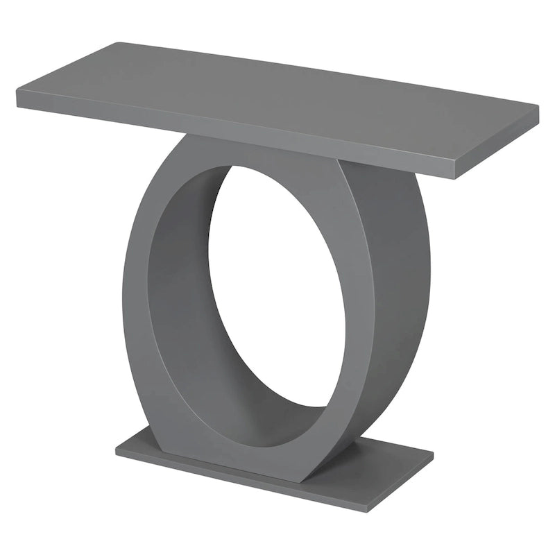 Une table d'entrée exquise et moderne, conçue pour des intérieurs élégants.