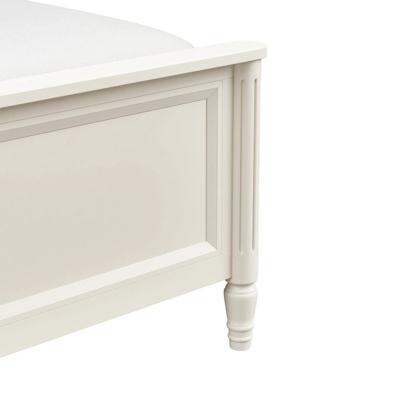 Lit classique moderne en bois massif