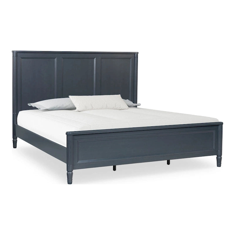 Lit classique moderne en bois massif