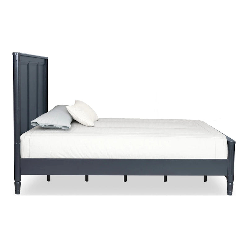 Lit classique moderne en bois massif