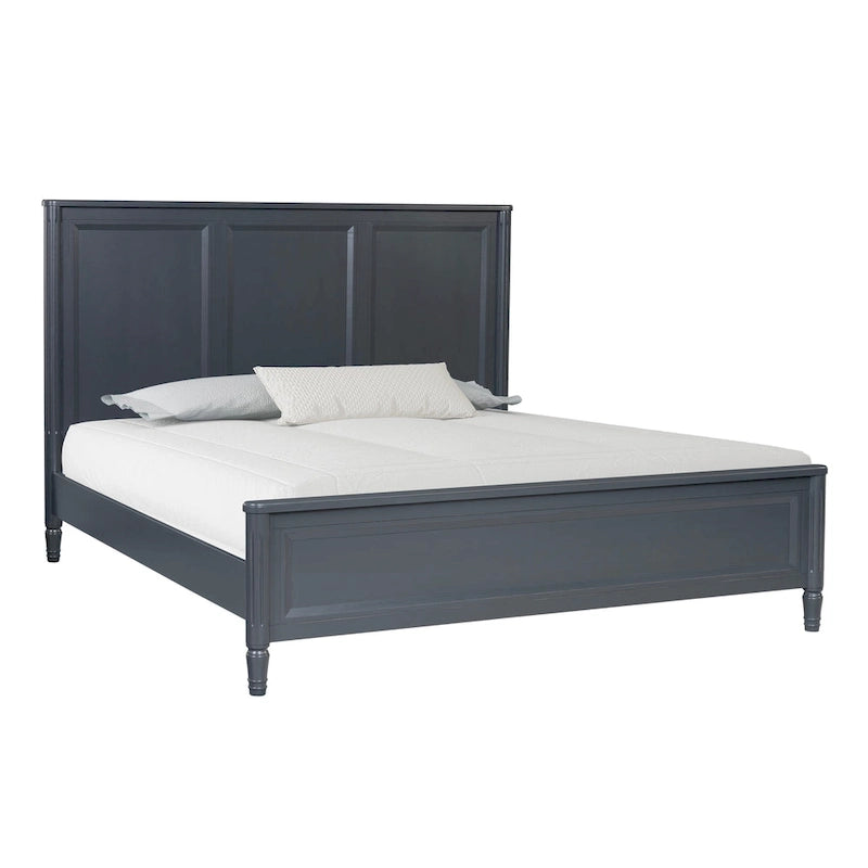 Lit classique moderne en bois massif