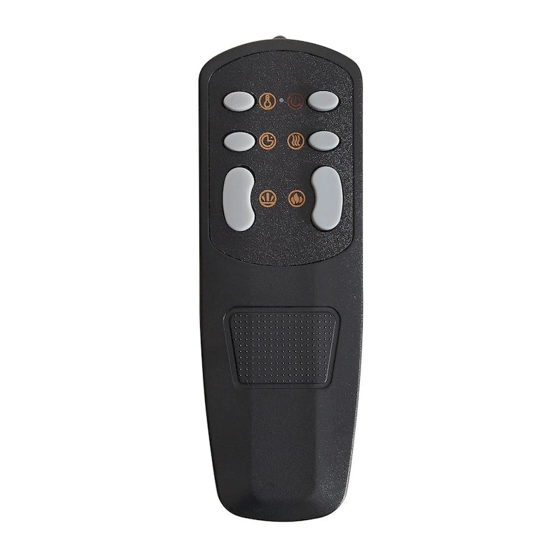 Meuble TV rustique de 70 pouces (Cheminée électrique en option — 2 styles disponibles) — Table de centre de divertissement multimédia avec étagères
