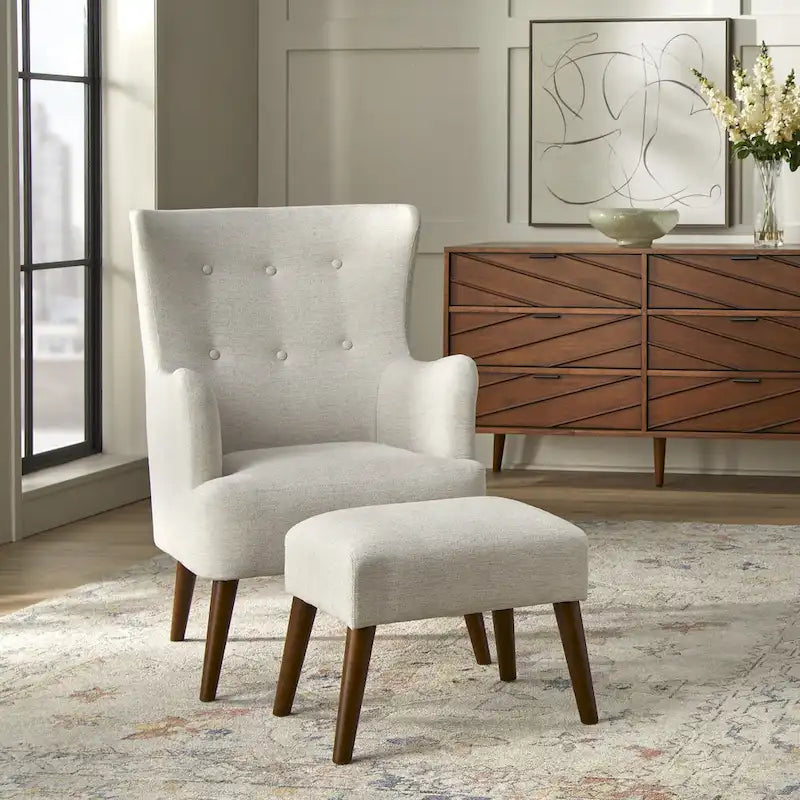 Chaises et repose-pieds