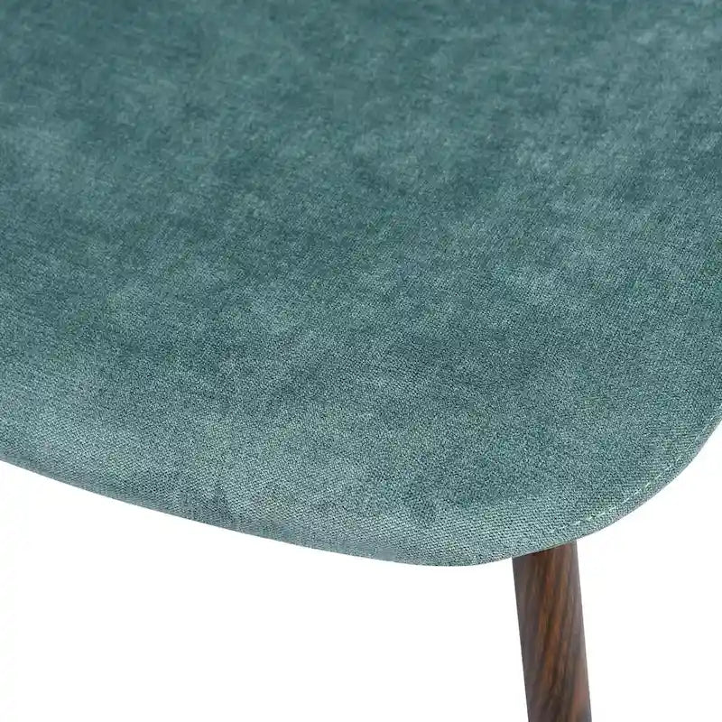 Chaises de salle à manger rembourrées en tissu (4 chaises)