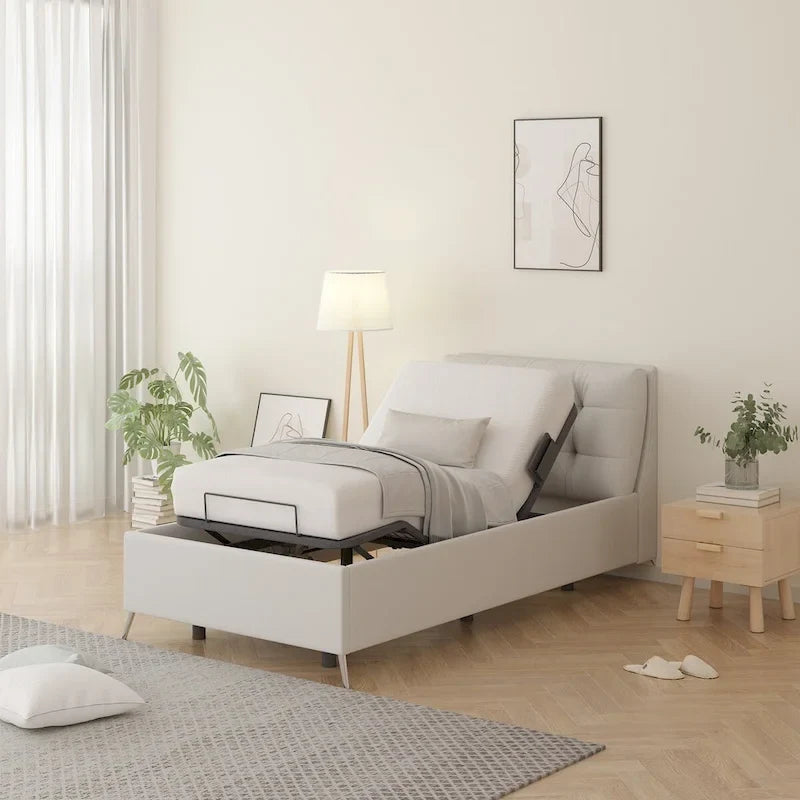 Cadre de lit réglable, zéro espace, zéro gravité, avec support de matelas